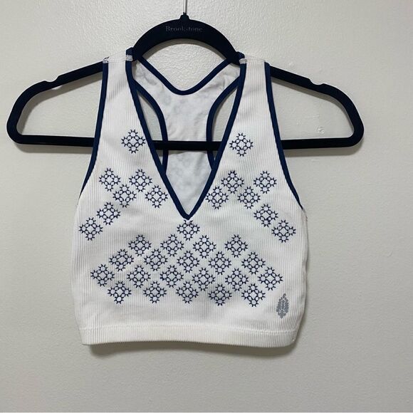 FP Movement by Free People Tops - FP Movement Free Throw Crop Tank Ikat Ribbed Compression Bra Size Medium